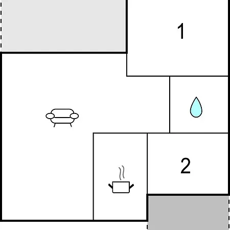 Amazing In With Kitchen Apartment